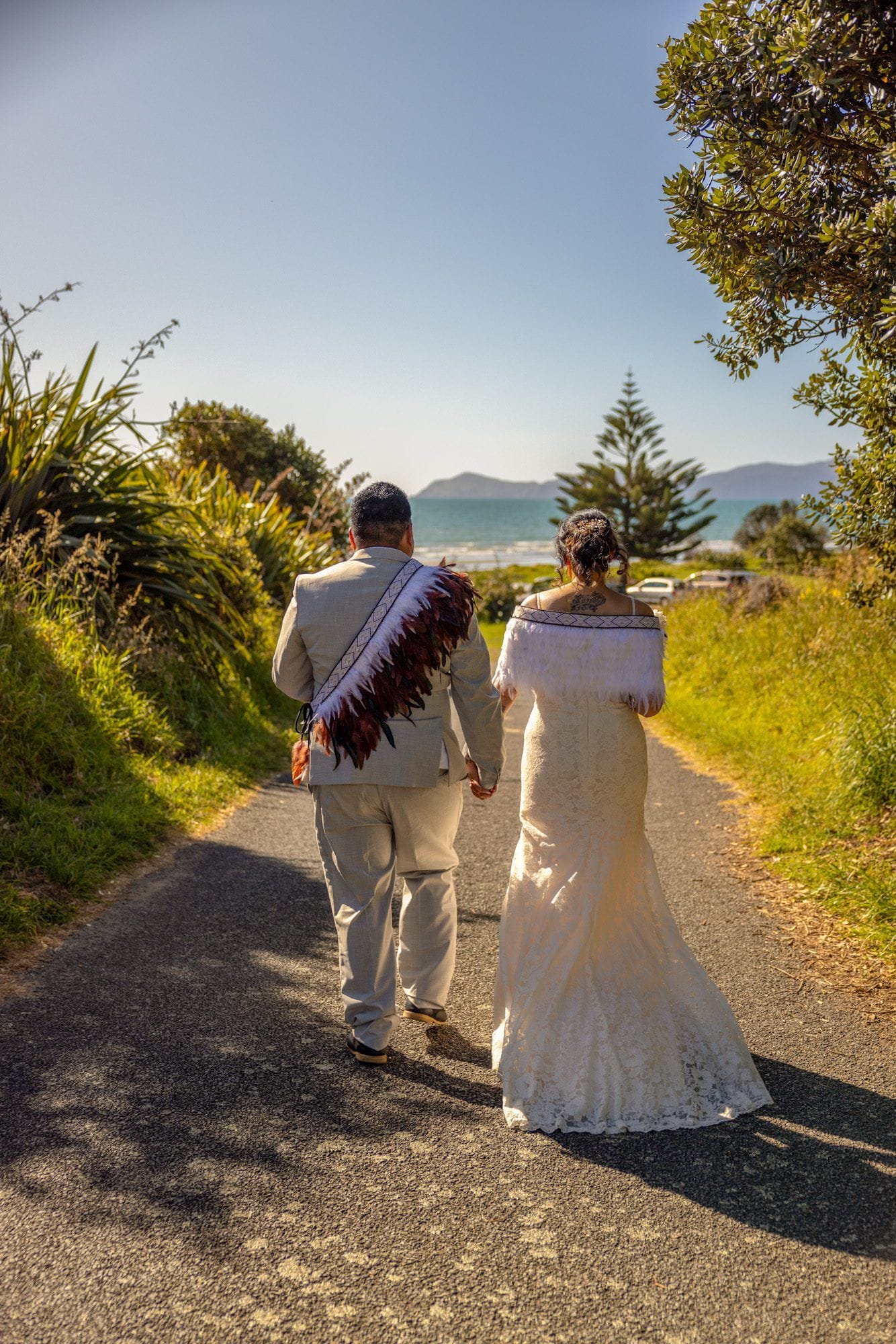 Wedding portrait by Andy Barker, Wellington